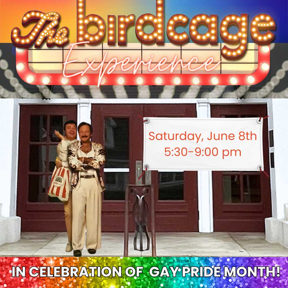 The Birdcage Experience, a night of delicious food inspired by The Birdcage