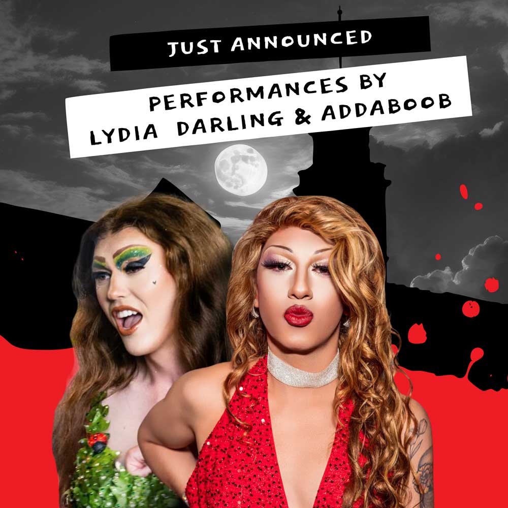 Drag Queen's Lydia Darling and Addaboob will perform at Rocky Horror Picture Show at the Sebastiani Theatre