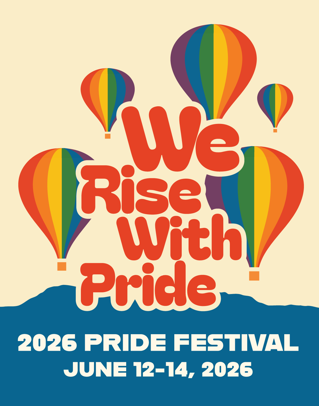 We Rise With Pride - 2026 Pride Theme